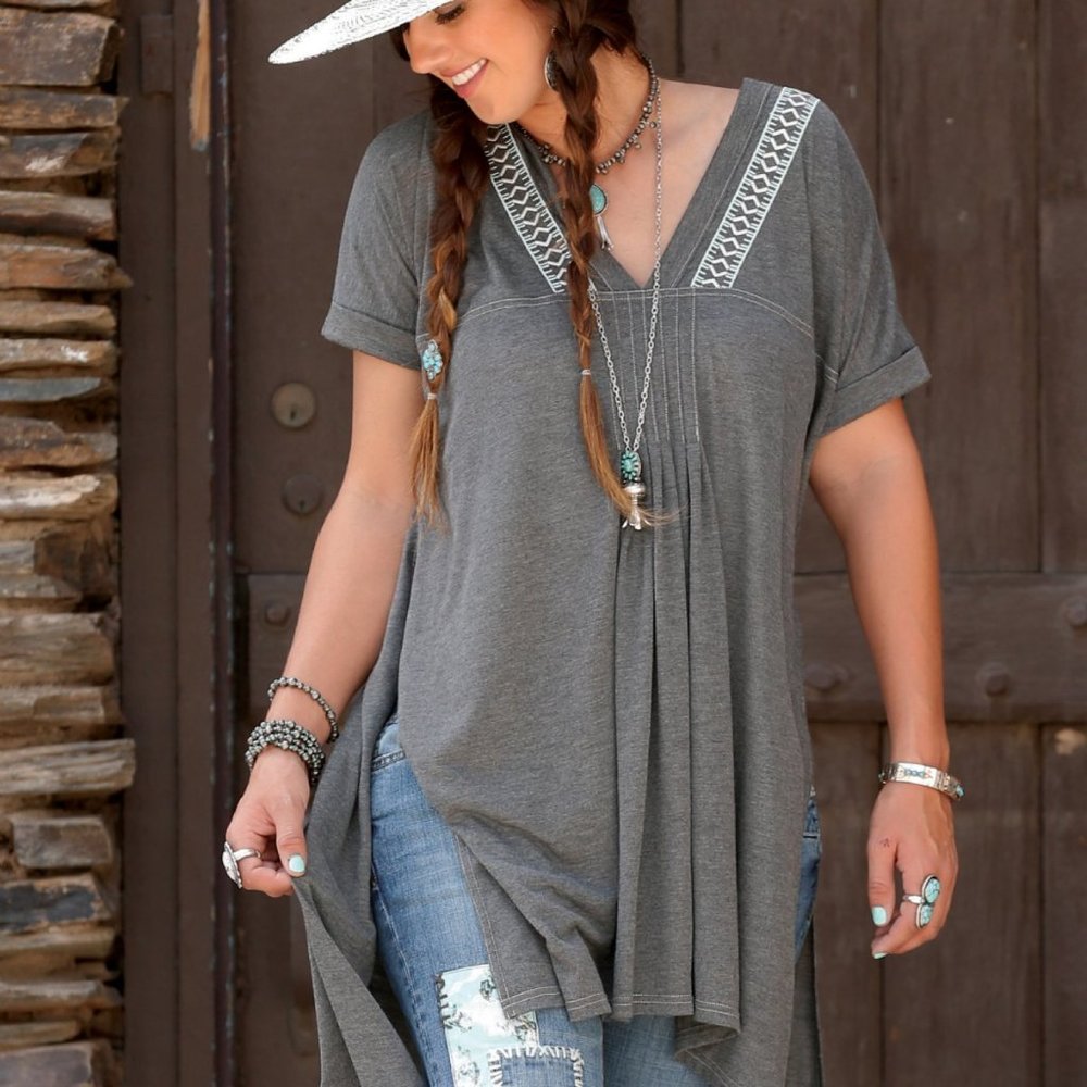 Cruel grey tunic